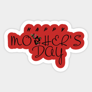 LOVE YOU MOM Sticker